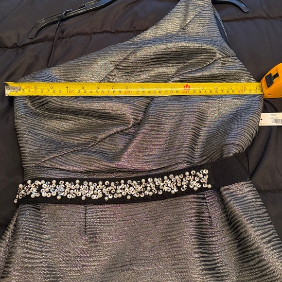 Metallic Cocktail Dress - Picture 9 of 12